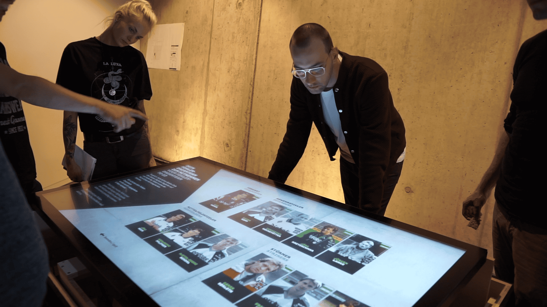 Multitouch Fußball-Spiel in der Fohlenwelt