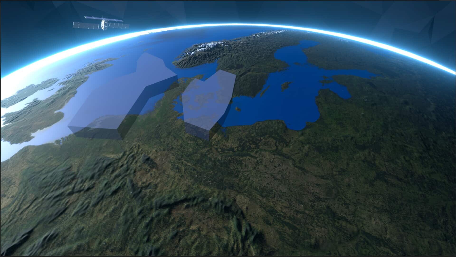 interaktive Lagebesprechung Luftwaffe auf Multitouch-Tisch