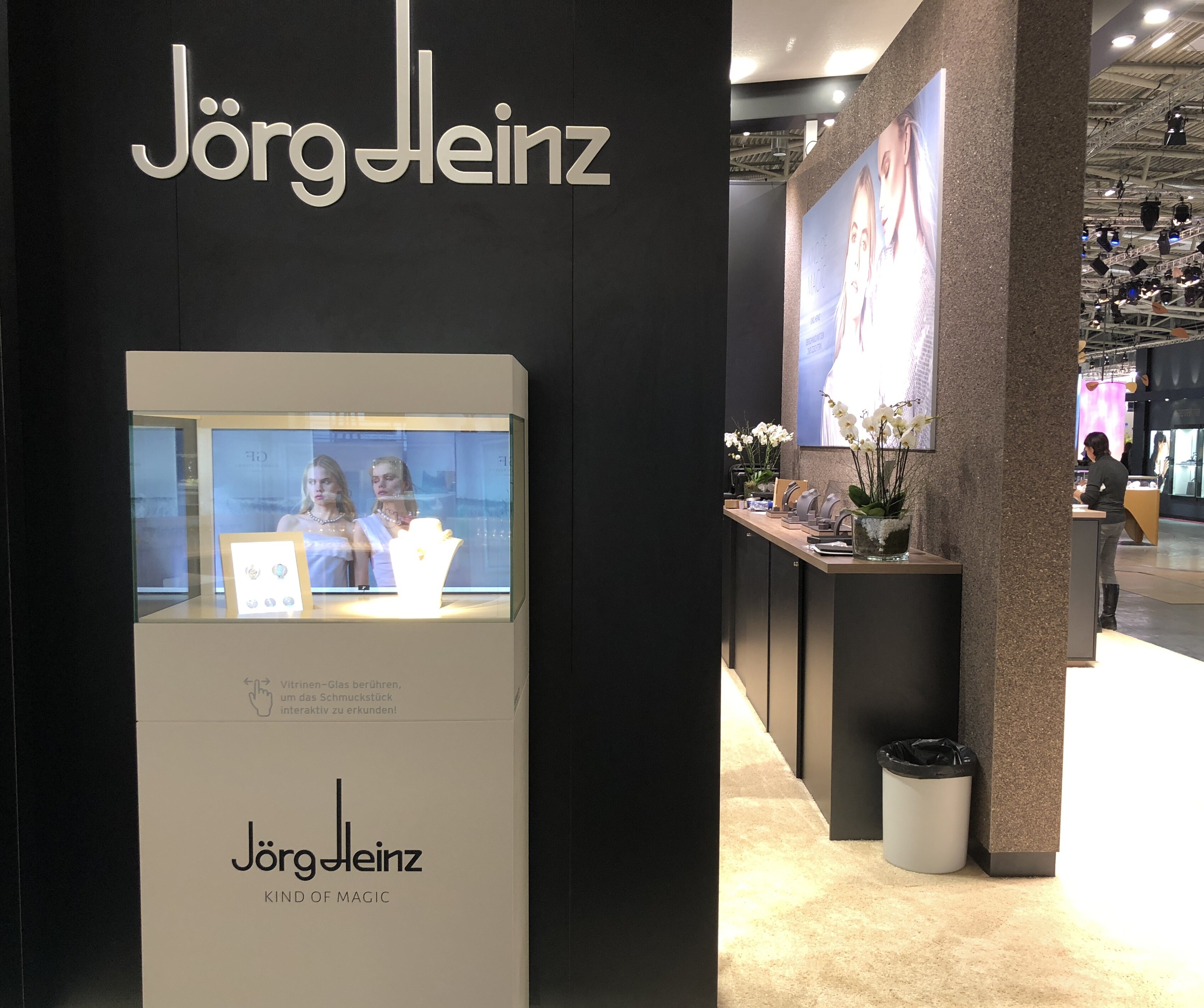 Inhorgenta 2018: Interactive trade fair stand by Jörg Heinz