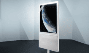 interactive multitouch rotating screen