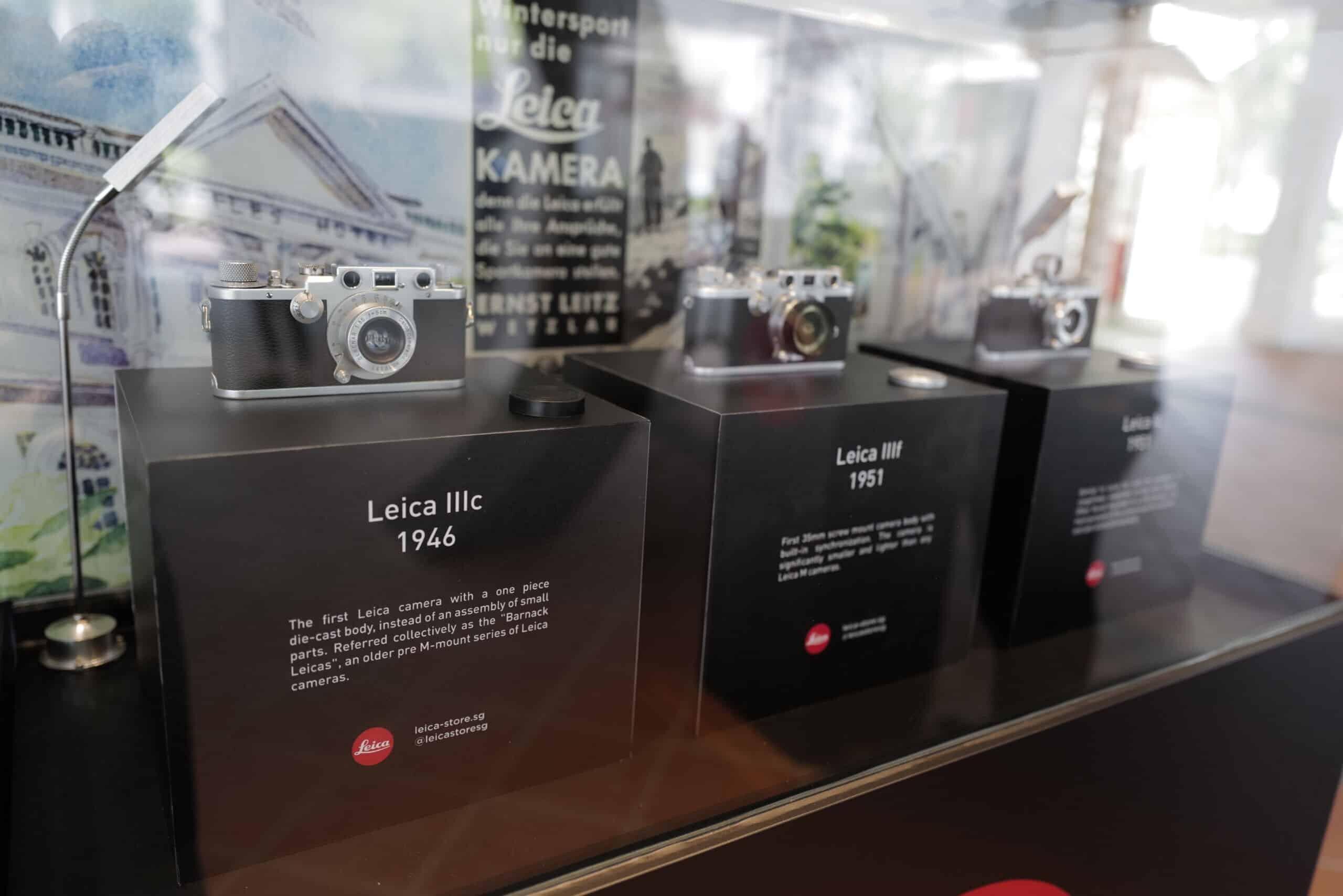 Historical camera models in the Leica PoS