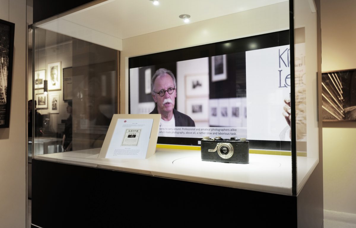 Interactive showcase presents valuable cameras and company history