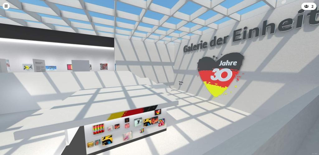 Virtuelle Galerie der Einheit