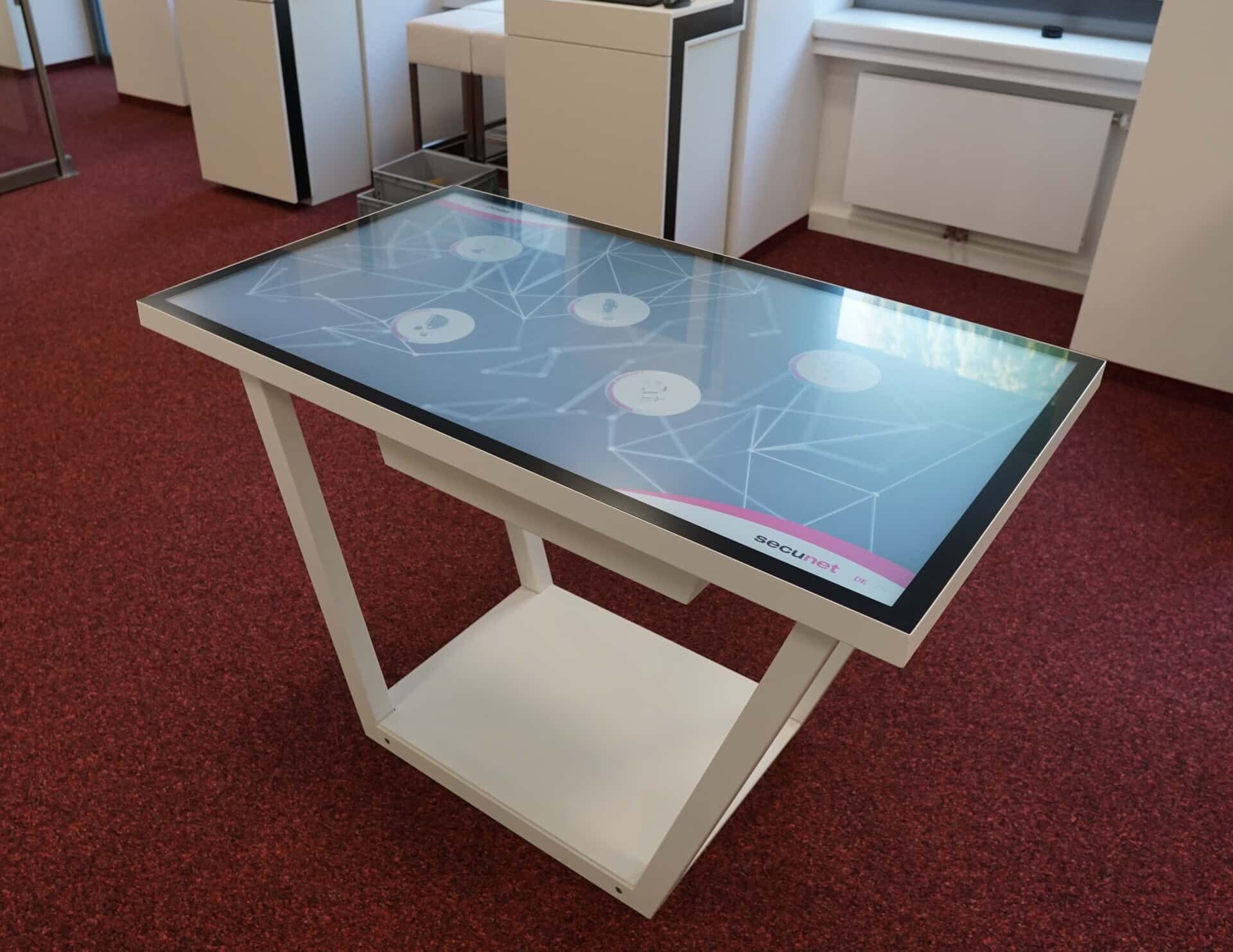 Multitouch table - schedule and plan roll-out