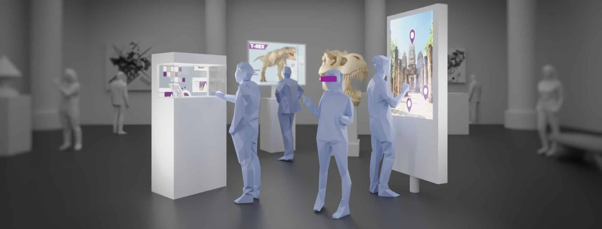 interactive exhibitions and digital museums