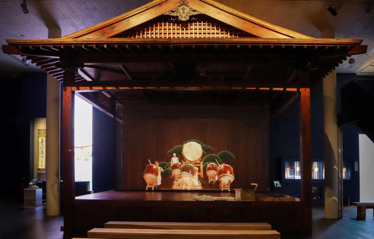 No Theater with hologram effect in Samurai Museum