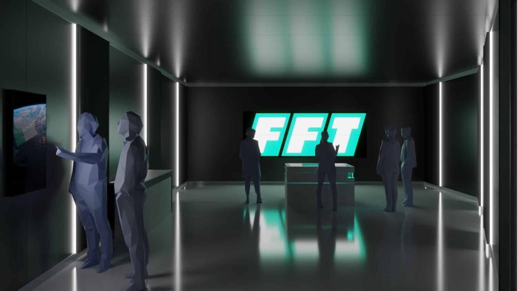 Rendering with lighting mood from showroom concept for FFT
