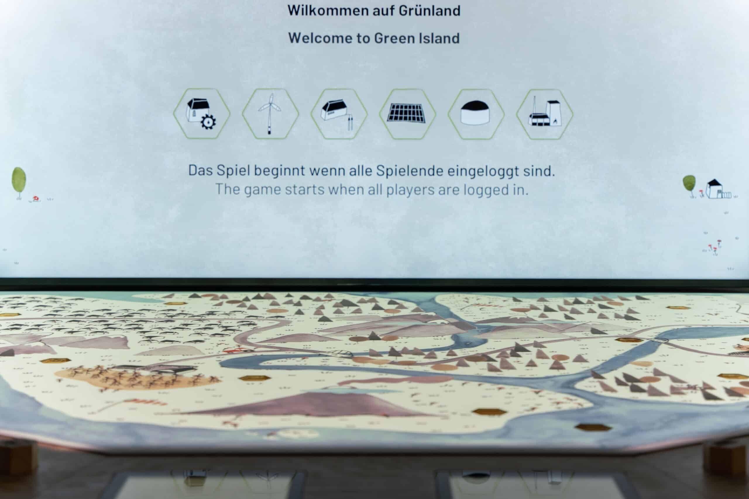 Spiel Grünland im Nawareum - Multi-Player Exponat im interaktiven Museum