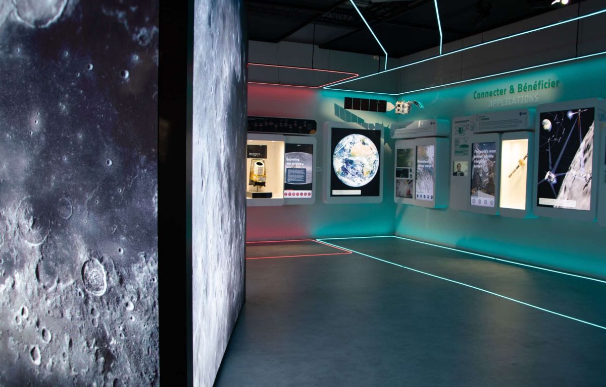 ESA Space Pavilion presents interactive content at the leading trade fair for the space industry