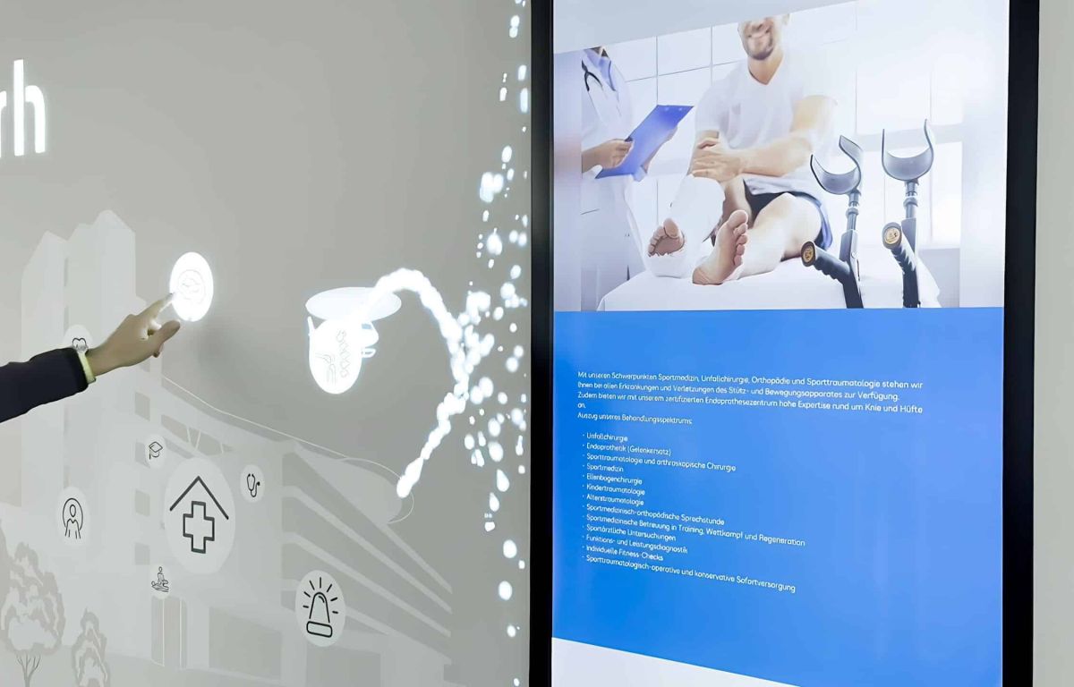 Interaktives Projection Mapping mit Multitouch Screen